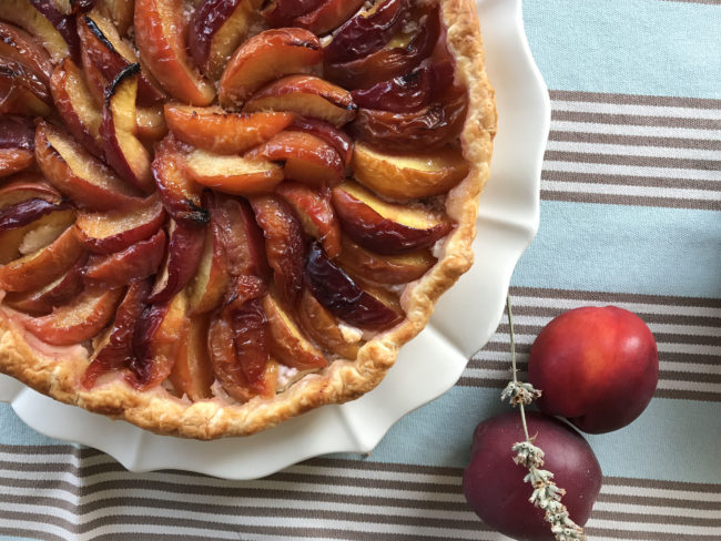 Tarte aux nectarines et ricotta Tarte.nectarines.ricotta