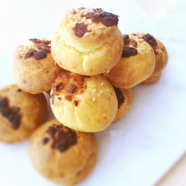 Gougères sans gluten